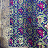 Handwoven Royal Blue Silk Ghatchola Dupatta