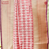 Katan Silk Handloom Gulnar Zari Vasket Saree