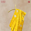 Silk Nandi Border Yellow Saree