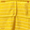 Silk Nandi Border Yellow Saree