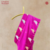 Silk Panchi Motif Rani Saree