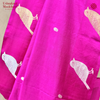 Silk Panchi Motif Rani Saree