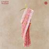 Kora Silk Meenakari Peach-Pink Jaal Saree