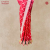 Katan Silk Handloom Rekha Red Saree
