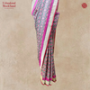 Katan Silk Handloom Ghatchola Rani Pink Saree