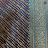 Katan Silk Handloom Kadiyal Neelambari Saree