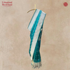 Mashru Silk Tanchoi Sea Green Saree