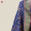 Handwoven Royal Blue Silk Patan Patola Dupatta
