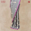 Katan Silk Handloom Kadhwa Stripe Zari Boota Saree