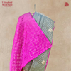 Katan Silk Handloom Kadhwa Stripe Zari Boota Saree