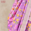 Kora Silk Handloom Jamdani Meenakari Jaal Mauve Saree