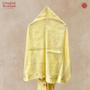 Chanderi Sangini Yellow Saree with Jaal Pallu