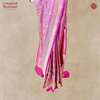 Katan Silk Handloom Gulaab Zari Vasket Saree