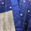 Handloom Katan Silk Polka Stripe Saree