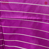 Silk Nandi Border Purple Saree