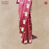 Silk Nandi Border Brown Saree