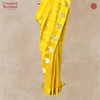 Silk Nandi Border Yellow Saree