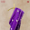 Silk Nandi Motif Purple Saree