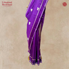 Silk Nandi Motif Purple Saree