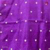 Silk Nandi Motif Purple Saree
