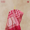 Handloom Katan Silk Houndstooth Saree