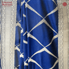 Katan Silk Handloom Rekha Royal Blue Saree