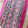 Katan Silk Handloom Ghatchola Rani Pink Saree