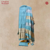 Handloom Katan Silk Saanjh Turquoise Suit Set