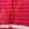 Katan Silk Handloom Zari Stripe Saree