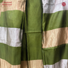 Handloom Katan Silk Saanjh Olive Suit Set