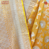 Handloom Katan Silk Noor Marigold Saree