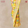 Katan Silk Handloom Rangkat Madhu Yellow Saree